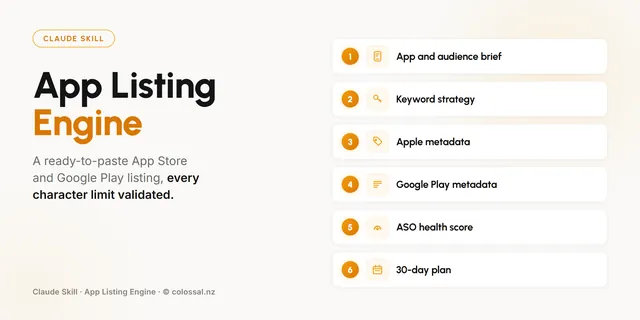 App Listing Engine cover