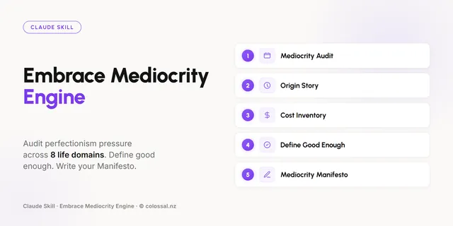 Embrace Mediocrity Engine cover