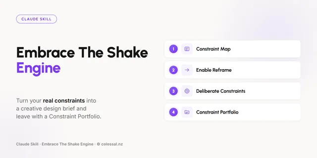 Embrace the Shake Engine cover