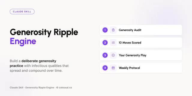 Generosity Ripple Engine cover