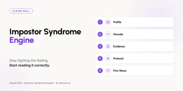 Impostor Syndrome Engine cover