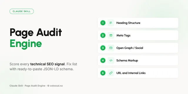 Page Audit Engine cover