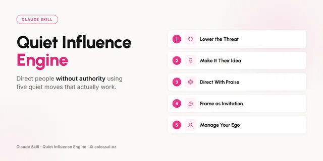 Quiet Influence Engine cover