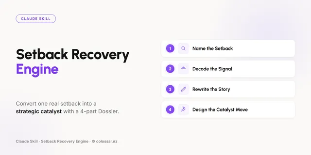 Setback Recovery Engine cover
