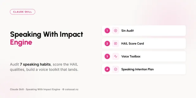 Speaking with Impact Engine cover