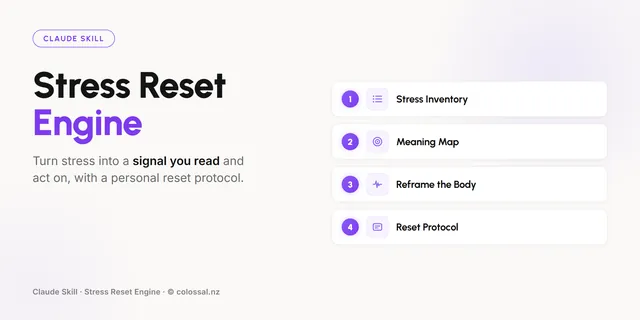Stress Reset Engine cover